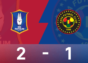 亚冠二级战报：福尔纳扎里双响，巴吞联2-1力克卡雅FC